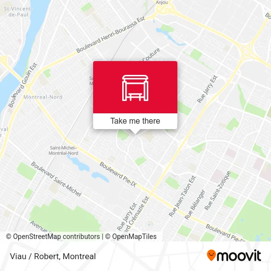 Viau / Robert map