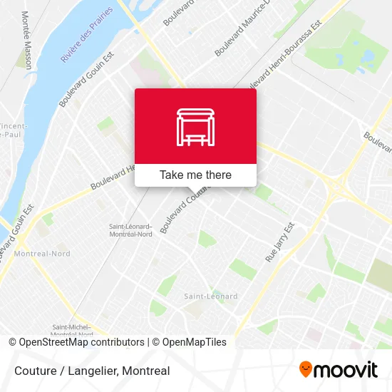 Couture / Langelier map