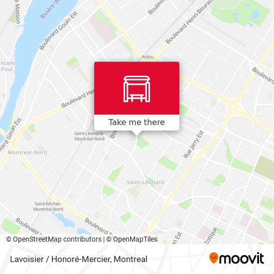Lavoisier / Honoré-Mercier map