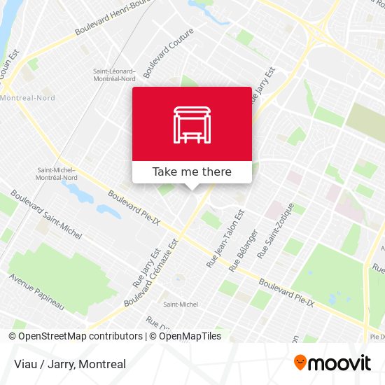 Viau / Jarry map