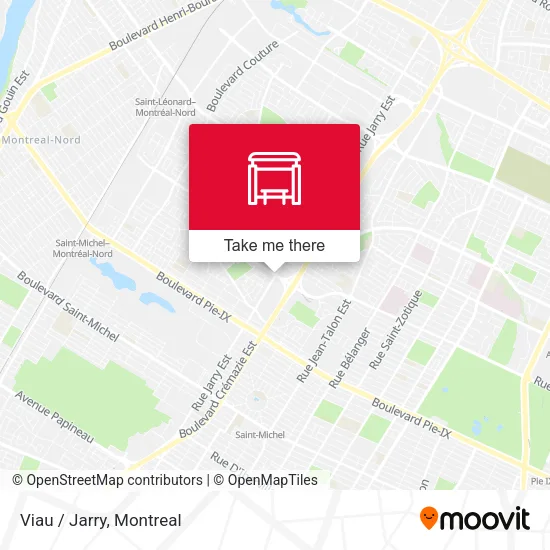 Viau / Jarry map