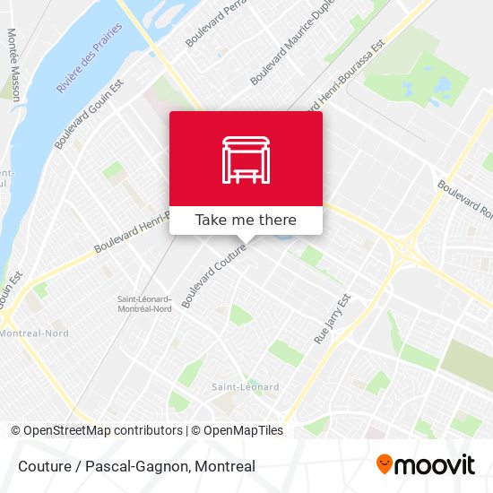 Couture / Pascal-Gagnon map