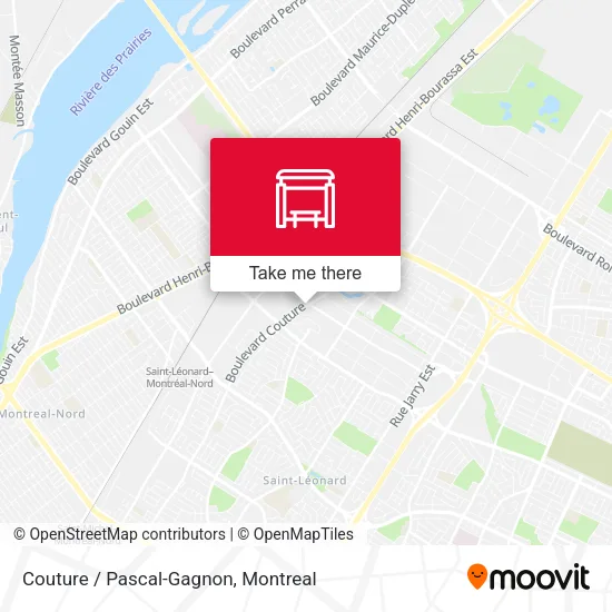 Couture / Pascal-Gagnon map