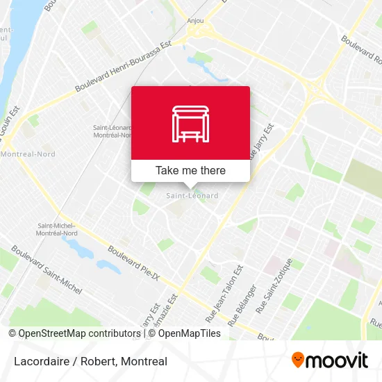 Lacordaire / Robert map