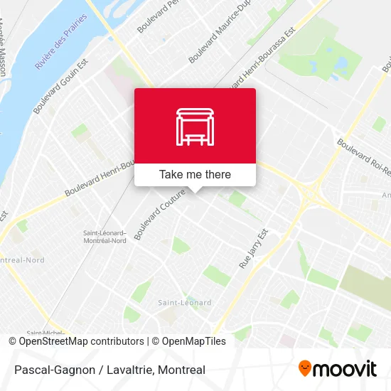 Pascal-Gagnon / Lavaltrie map