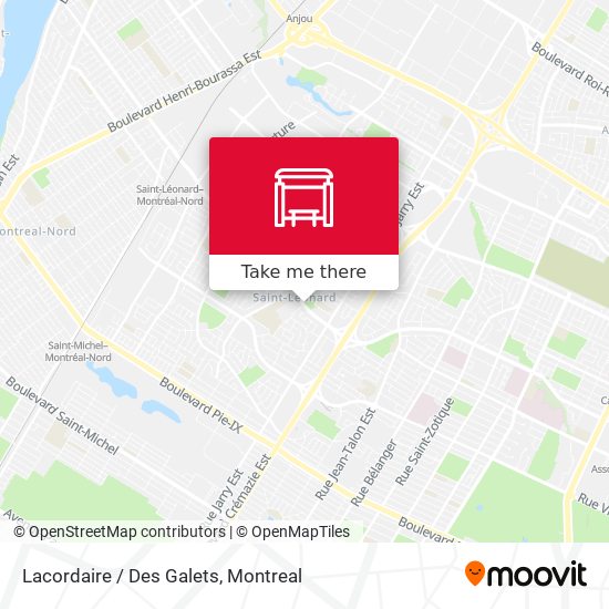 Lacordaire / Des Galets map