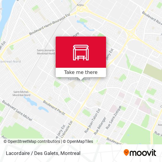 Lacordaire / Des Galets map