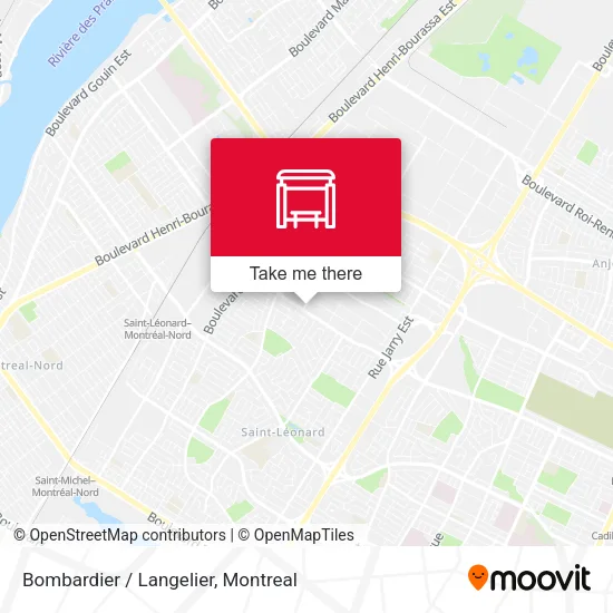 Bombardier / Langelier map