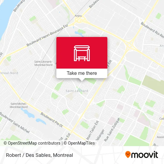Robert / Des Sables map