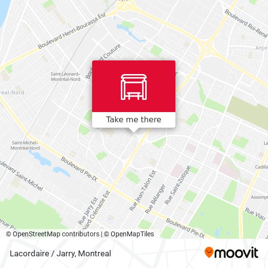 Lacordaire / Jarry map