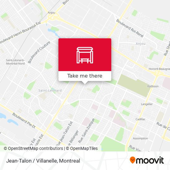 Jean-Talon / Villanelle map