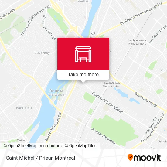 Saint-Michel / Prieur map