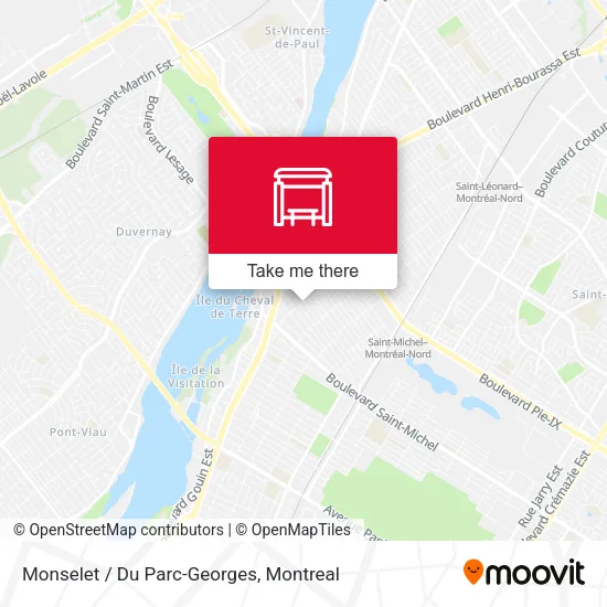 Monselet / Du Parc-Georges map
