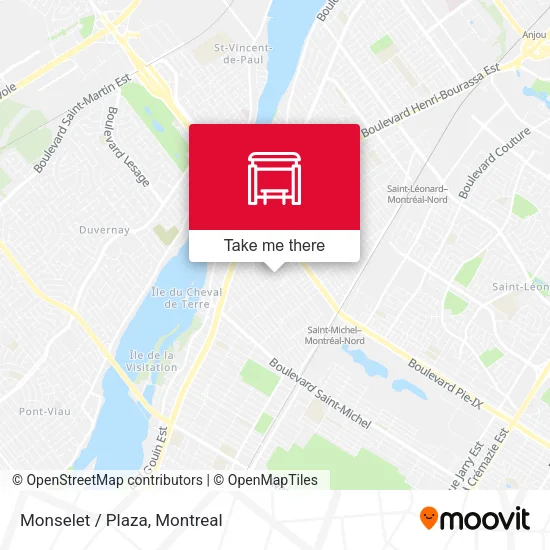 Monselet / Plaza map