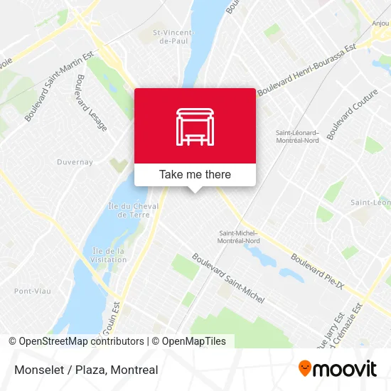 Monselet / Plaza map