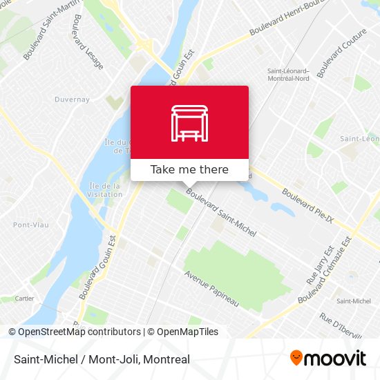 Saint-Michel / Mont-Joli map