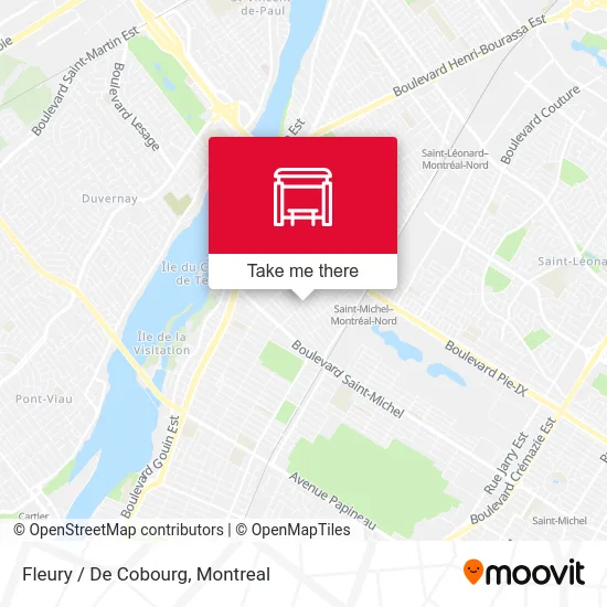 Fleury / De Cobourg map