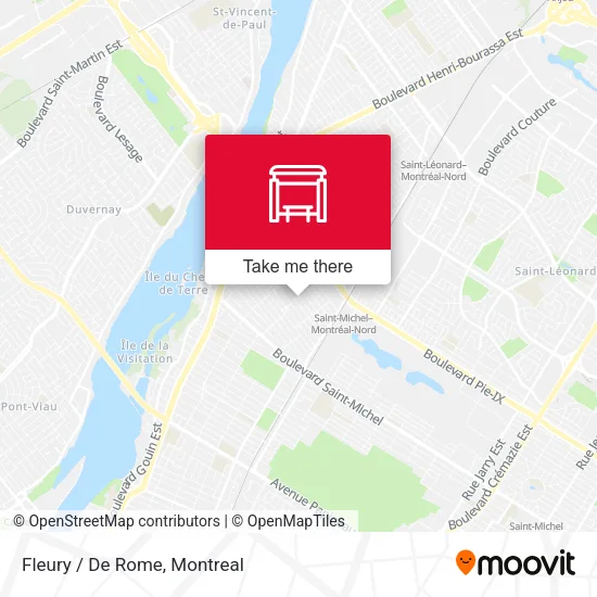 Fleury / De Rome map