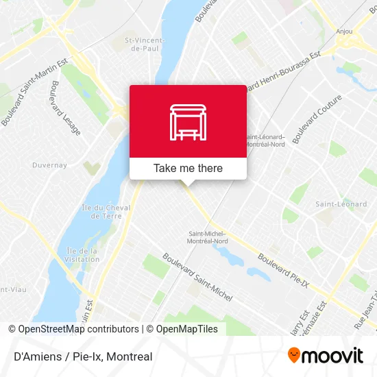 D'Amiens / Pie-Ix map