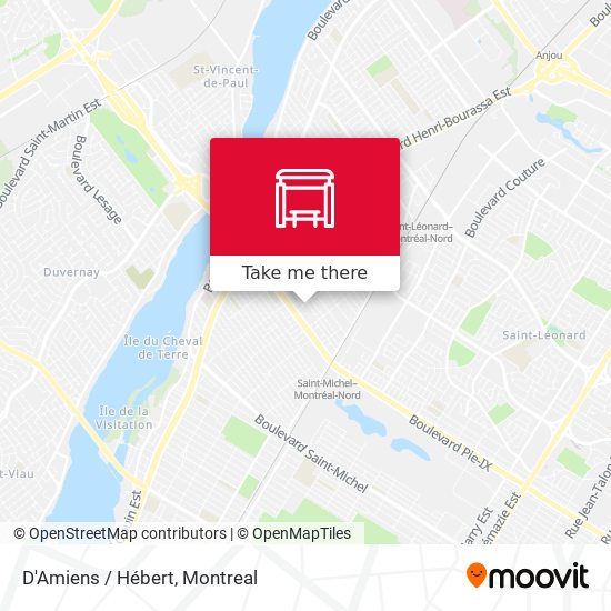 D'Amiens / Hébert map