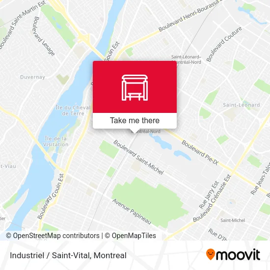 Industriel / Saint-Vital map