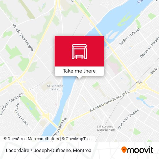 Lacordaire / Joseph-Dufresne map