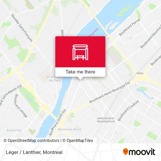 Léger / Lanthier map