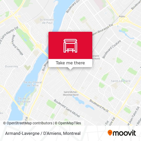 Armand-Lavergne / D'Amiens map