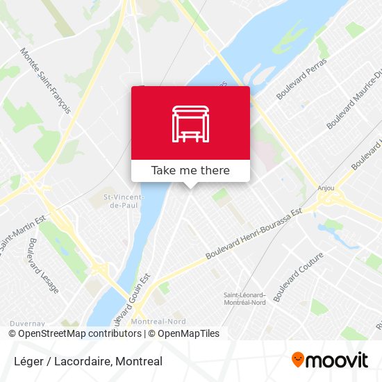 Léger / Lacordaire map
