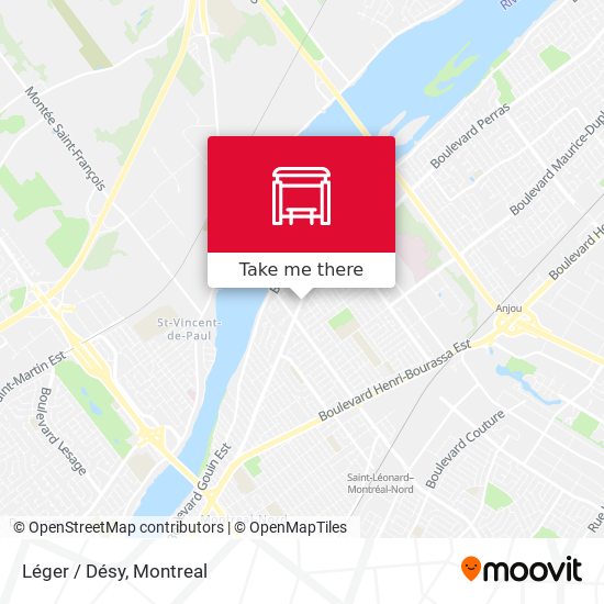 Léger / Désy map
