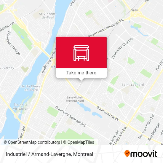 Industriel / Armand-Lavergne map