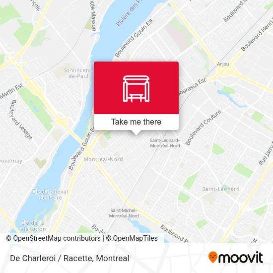 De Charleroi / Racette map