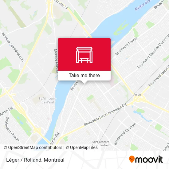 Léger / Rolland map