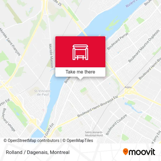 Rolland / Dagenais map