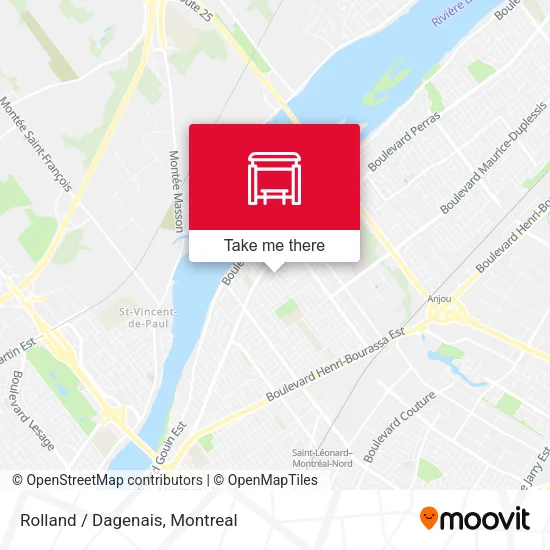 Rolland / Dagenais map
