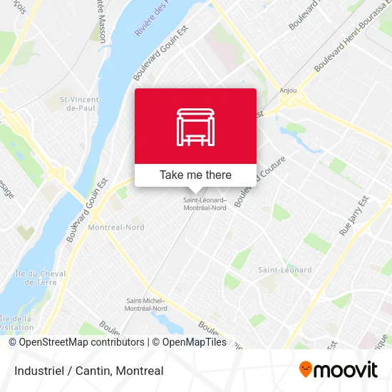 Industriel / Cantin map