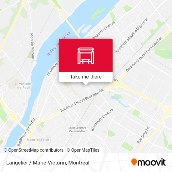 Langelier / Marie-Victorin map