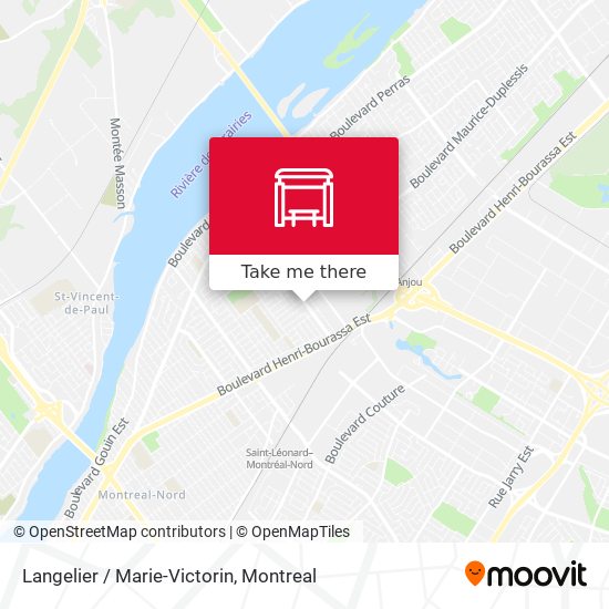 Langelier / Marie-Victorin map