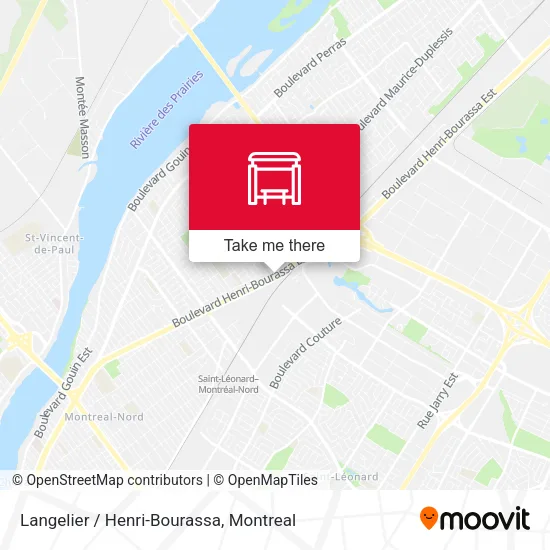Langelier / Henri-Bourassa map