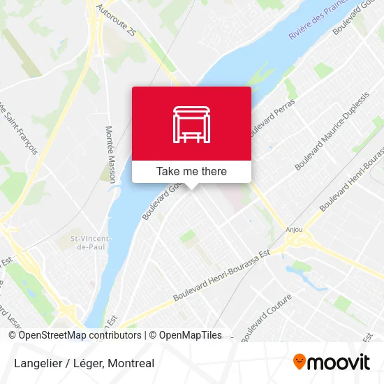 Langelier / Léger map