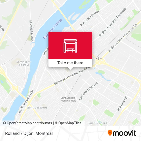 Rolland / Dijon map