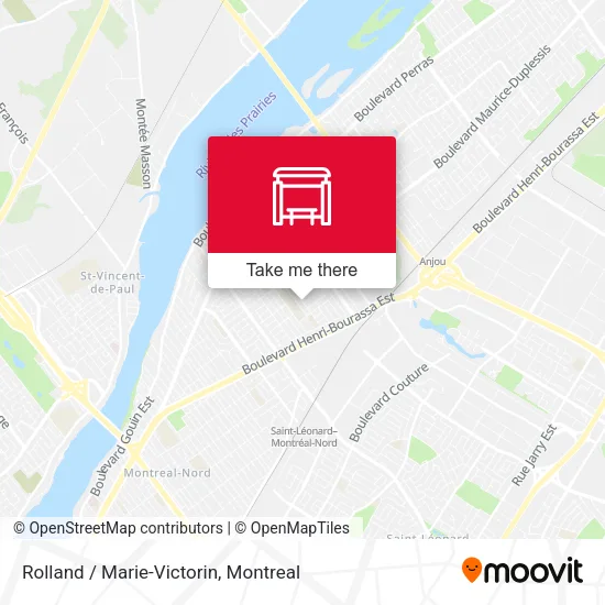 Rolland / Marie-Victorin map