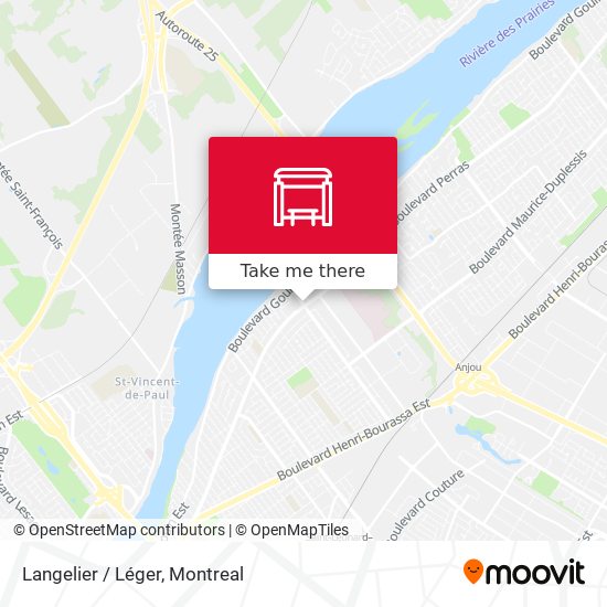 Langelier / Léger map