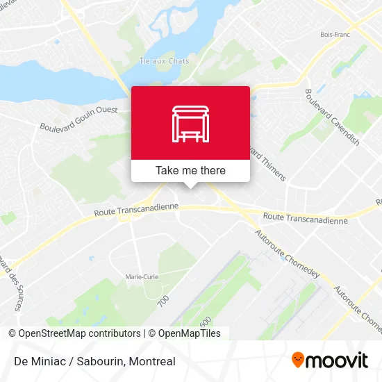 De Miniac / Sabourin map