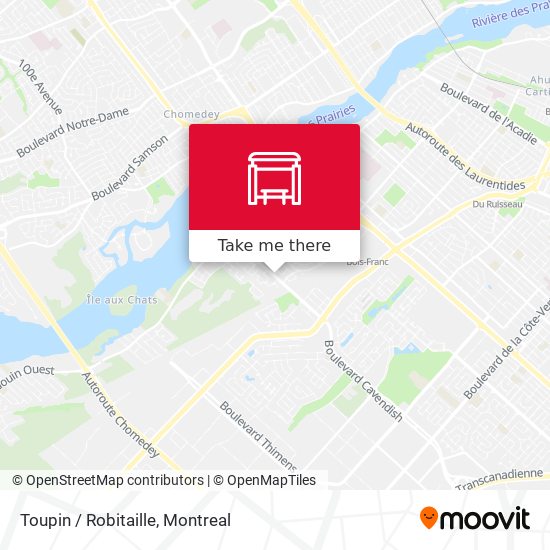 Toupin / Robitaille map
