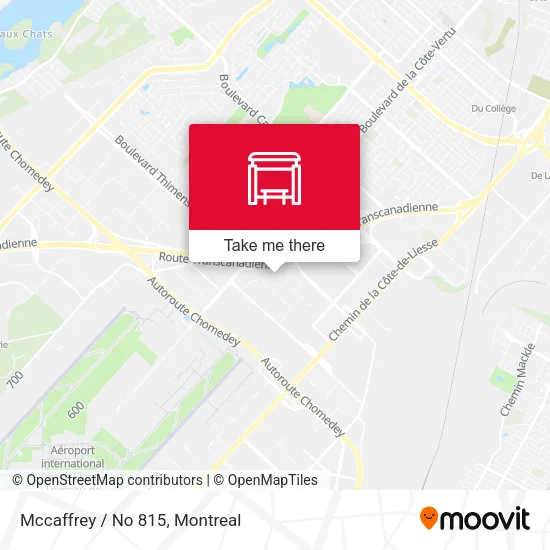 Mccaffrey / No 815 map