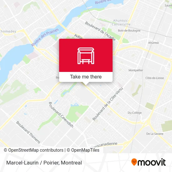 Marcel-Laurin / Poirier map