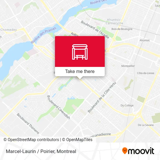 Marcel-Laurin / Poirier map