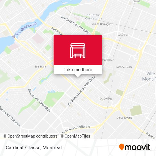 Cardinal / Tassé map