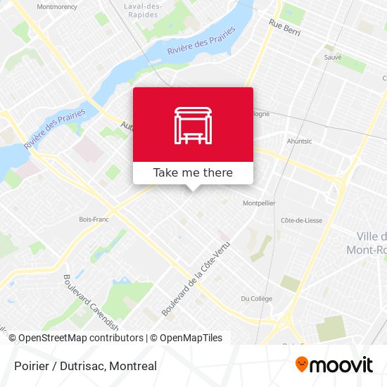 Poirier / Dutrisac map